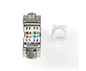 Piedra angular | CAT7 | RJ45 Hona | S/FTP | Metales | Låda