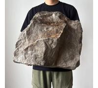 Piedra artificial de espuma PU, Tapa de alcantarilla efecto piedra | Aspecto realista, adecuado para decorar interiores, parques, zonas turísticas y más(J)