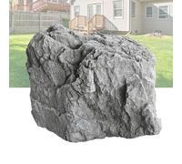 Piedra artificial para paisajismo, roca sintética para decoración de jardines, textura natural y realista, cubierta para fosas sépticas, piedra artificial de gran tamaño que cubre bombas de pozo(B)