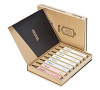 Piedra BACHER para afilar cuchillos con sistema de corindón - Juego de 8 piedras #120 - #8000 - Para sistemas de afilado de ángulo fijo Apex Edge, Ruixin y KKmoon