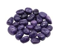 Piedra caída natural cristal terapéutico malaquita amazonita piedra cortada espécimen de piedra energía mineral tanque acuario jardín decoración del hogar(Lilac Lepidolite,200g)