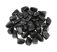 Piedra caída natural cristal terapéutico malaquita amazonita piedra cortada espécimen de piedra energía mineral tanque acuario jardín decoración del hogar(Nuumite,100g)