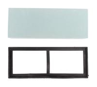 Piedra de Afilar 320 Grit para Cuchillos, Tijeras y Herramientas Manuales - Solo con Agua, Ideal para Cocina y Carpintería, 20x7.5x2.5 cm