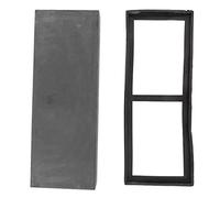 Piedra de afilar cuchillos profesional de carburo de boro de grano 800 con base antideslizante para cuchillos de cocina cinceles hachas 20x7,5x2,5 cm