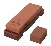 Piedra de afilar de cerámica NANIWA Chosera 800 con soporte y Nagura [SS-800]...