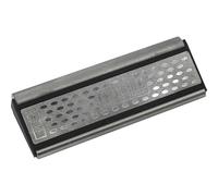 Piedra de afilar de diamante curva Faithfull de 4 lados: piedra de afilar 4 en 1 con superficies planas y de varilla, grano 400G/600G afilador de herramientas de tallado para cinceles, tijeras y hojas