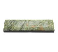 Piedra de Afilar de Grano 10000 - Herramienta de Afilado de Berilo Natural Con Base de Silicona Para Cuchillos y Tijeras