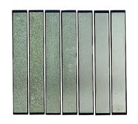 Piedra de afilar for cuchillos, juego 7 piedras diamante (80, 120, 400, 600, 1000, 1500 y 2000) for