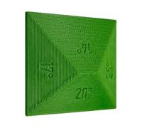 Piedra de afilar - Guía de ángulo, herramienta de corte de 5 x 5 x 3 cm para cocinar la preparación de alimentos, base antideslizante con cuña 3D, accesorios de cocina, bloque de molienda para el