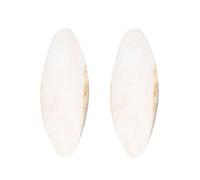 Piedra de afilar para pico de pájaro: 2 piezas de 15-20 cm, bloque de calcio natural para huesos de sepia, estimulación del juego, accesorio de acondicionamiento de rellenos | Loro Periquito Calopsitt