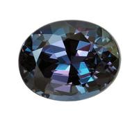 Piedra de Alejandro de 6.25 Ratti de color morado, forma ovalada, piedra preciosa de alejandrita original certificada por laboratorio para hombres y mujeres--B0C2CMMPMRNAMZ, S, Gema