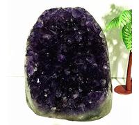 Piedra De Amatista De Uruguay De Alta Calidad, Racimo De Cristal De Cuarzo, Decoración De La Habitación Del Hogar, Exhibición De Amatista Pierre Naturelle Healing,A6 963 G 101 Mm