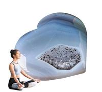 Piedra de Amor de Natural de ágata Cueva - Ágata de Palma | Piedra Pulida de de Amor corazón de Amor Piedra para adivinación Coches