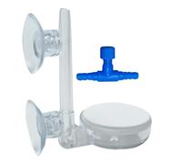 Piedra de burbujas para acuario, difusor de oxígeno de 20 g, aireador de inmersión, microporos, accesorio para acuarios domésticos, acuicultura, que facilita el movimiento del agua y la disolución