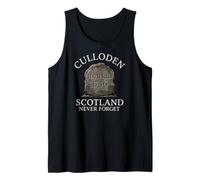 Piedra de Campo Culloden 16 de Abril de 1746 Escocia Nunca Olvides Camiseta sin Mangas