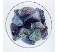 Piedra de cristal crudo de fluorita piedra natural de cuarzo mineral Piedras decoración moderna del hogar, 20-40 mm, 200 g