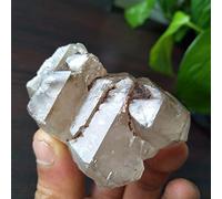 Piedra De Cristal De Cuarzo De Hueso Real Natural Minerales Azerbaiyán Decoración Piedras Preciosas Chakras Energía Campo Magnético Cristales Curativos Para La Decoración Del Hogar Regalo,A8 124g