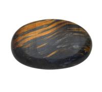 Piedra de cristal de ojo de halcón | Piedra de bolsillo de piedra preciosa de | Regalo