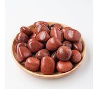 Piedra de cristal natural de 200 g, piedra rodante pulida de partículas grandes, piedra arenisca roja natural, piedra de fragancia expandida, piedra de decoración del hogar, 2-3 cm