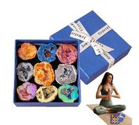 Piedra de - de crecimiento espiritual | Gema elegante calmante de la suerte para el hogar, escritorio, colecciones, manualidades, mujeres, meditación, hombres, entusiastas del lugar de