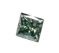 Piedra de moissanita suelta de 0,5 a 3,0 quilates en forma ovalada de pera o corazón que pasa el probador de diamantes para la creación de joyas finas, 1.0ct, Moissanita