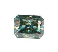 Piedra de moissanita suelta de 0,5 a 3,0 quilates en forma ovalada de pera o corazón que pasa el probador de diamantes para la creación de joyas finas, 1.5ct, Moissanita