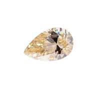 Piedra de moissanita suelta de corte de pera de 3 x 5 mm a 10 x 14 mm con alta dureza que supera los probadores de diamantes para hacer joyas, 6x8mm 1.25ct, Moissanita