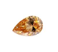 Piedra de moissanita suelta de corte de pera de 3 x 5 mm a 10 x 14 mm con alta dureza que supera los probadores de diamantes para hacer joyas, 6x8mm 1.25ct, Moissanita