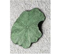 Piedra de paso for jardín con hoja de loto de 1,2 pulgadas de grosor, adoquín de camino al aire libre antideslizante for pasarela de patio de césped, piedra de sendero de jardín(Type2,16in/41cm)