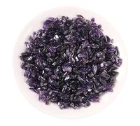 Piedra de Peces, Grava de Amatista cruda, Piedras de Cristal, decoración for peceras, macetas y paisajismo, 3-12 mm(9-12mm1000g)