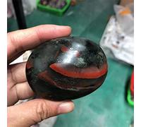 Piedra de sangre africana Palma Piedras de cristal de cuarzo pulido natural Piedras preciosas Decoración,Piedra de sangre africana,40-70mm