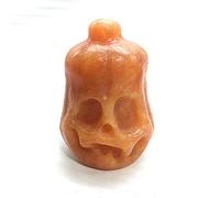 Piedra de sol tallada a mano de cuarzo pulido natural, artesanía popular, piedra curativa de cristal, decoración de muebles, 1 Uds.-calabaza