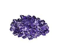 Piedra Decorativa Para Acuario 50 Uds. De confeti, adorno de boda, adoquines, paisaje for acuario, piedras artificiales coloridas, cubitos hielo cristal, guijarros relleno for jarrón(Light purple)