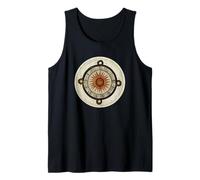 Piedra del Sol Azteca de Antonio de León y Gama (1792) Camiseta sin Mangas