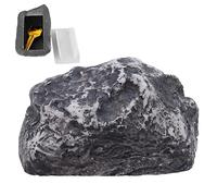 Piedra escondida para llaves con compartimento secreto, piedra falsa se siente y parece una piedra real, caja fuerte para llaves exterior, escondite para llaves para exteriores