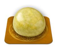 Piedra Jade de China Natural Pulida 2-3 cm Calidad Premium | Prosperidad, Nuevo comienzo y armonía | Flor de la vida incluida | Guía Práctica & Meditación Ofertss | Regalo Zen Bienestar | 1 unidad