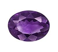 Piedra katela brasileña natural certificada de amatista 4.25 Ratti-B072FKM1, S, Gema