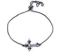 Piedra multicolor de nata de nacimiento Cubic Zirconia Charm