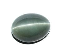 Piedra natal natural de Lehsuniya de 5.25 ratti/4.78 quilates I Calidad Super Deluxe Original Certificado Natural Ojo de Gato/Ojo de Gato/Ketu Preciosa Piedra Preciosa Suelta-B092FK7MMRNAMZ