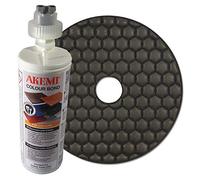 piedra natural abrillantador, Akemi Combi Set: Akemi Colour Bond 2 K de epoxyacrylat de adhesivo, transparente, diamante 868 - 125 mm