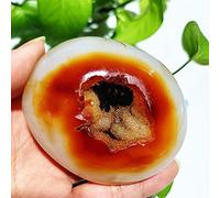 Piedra Natural Ágata Roca Cueva Agua Cristal Racimo Cueva Mago Espíritu Meditación Hogar Exorcismo Feng Shui Decoración Hogar Habitación Decoración,A45 242g64-72mm