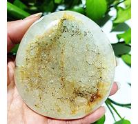 Piedra Natural Ágata Roca Cueva Agua Cristal Racimo Cueva Mago Espíritu Meditación Hogar Exorcismo Feng Shui Decoración Hogar Habitación Decoración,A40 237g88-84mm