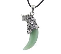 Piedra Natural, cristal de cuarzo, ópalo, aventurina, fluorita, colgante para mujeres, hombres, joyería, collar, colgantes, aventurina verde