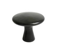 Piedra natural de hongos para masaje facial con mango manual de pulido