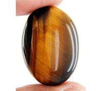 Piedra natural de ojo de tigre de 5 quilates, tierra natural extraída A calidad certificada en laboratorio, piedra de tigre natural, ojo de tigre, ojo de tigre, piedra suelta para hombres y mujeres
