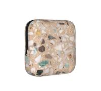 Piedra Natural de terrazo,Bolsas para Guardar compresas sanitarias, Bolsas para la menstruación para Mujeres y Adolescentes.