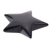 piedra natural decoración de escritorio estatua de estrella ornamento decoraciones de piedra decorativa piedra de energía en forma de estrella Piedras semi preciosas Accesorios