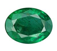 Piedra natural natural certificada por astrólogo de 3.00 quilates, calidad Aaa++, esmeralda zambiana/tierra de Panna, piedra preciosa suelta original certificada natural-B0C7WCX2DN