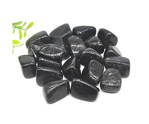 Piedra natural nuumita grava espécimen a granel, cristales pulidos minerales, decoración del hogar, regalo de bricolaje