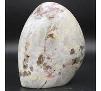 Piedra Ornamental Incluida Turmalina de 1650 gramos y 130 milímetros, Mineral Turmalina de Madagascar, Mineral Auténtico, Objeto Único, Objeto de Arte Mineral, Mineral de Creatividad
